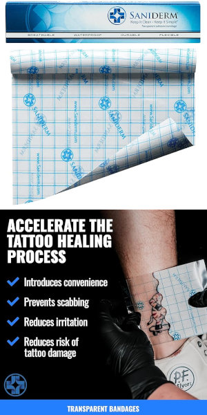 Saniderm Tattoo Aftercare Bandage Roll