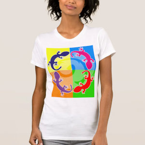 Summer gecko pop tshirt