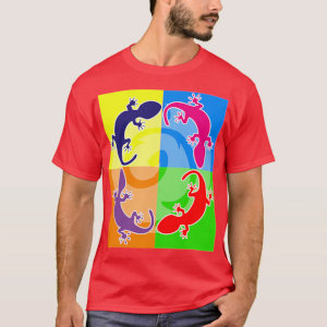 Summer gecko pop tshirt