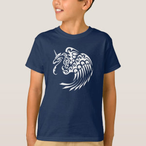 Winged unicorn tshirt