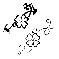 4-leaf clover tattoo photo