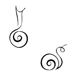 Minimals - snail tattoo