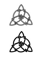 Triquetra tattoo