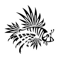 Lionfish tattoo