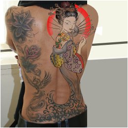 Geisha tattoo