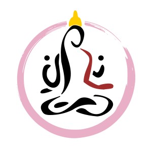 Minimalist Lakshmi goddess logo design