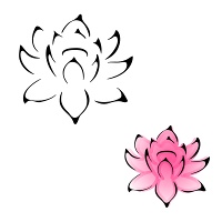 Lotus flower tattoo