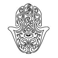 Hamsa tattoo photo