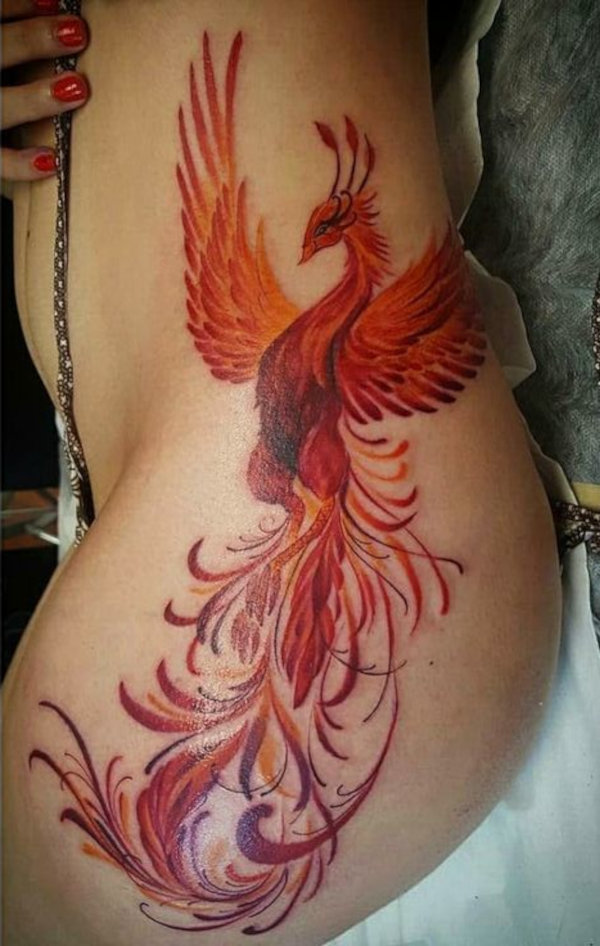 Alba - phoenix tattoo photo