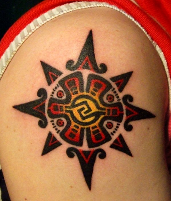 Aztec star - Gala tattoo