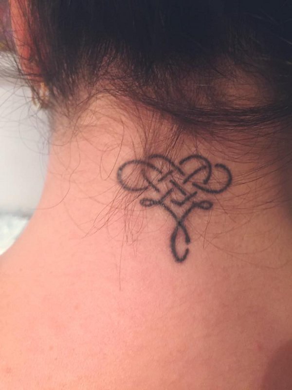 Claudia - J+C infinity heart tattoo photo