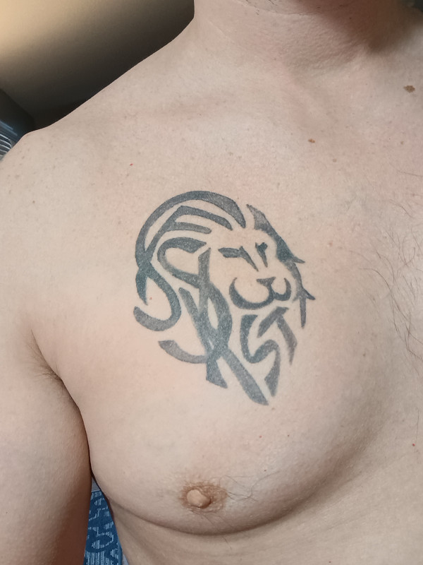 Dustin - SF+SK+ST lion tattoo