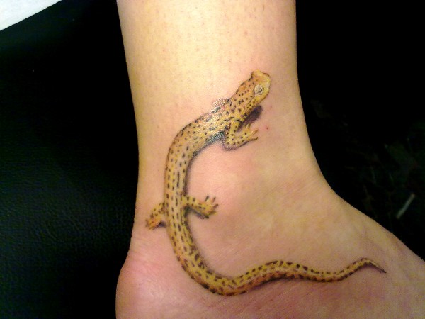 Evil Zone - Gecko tattoo