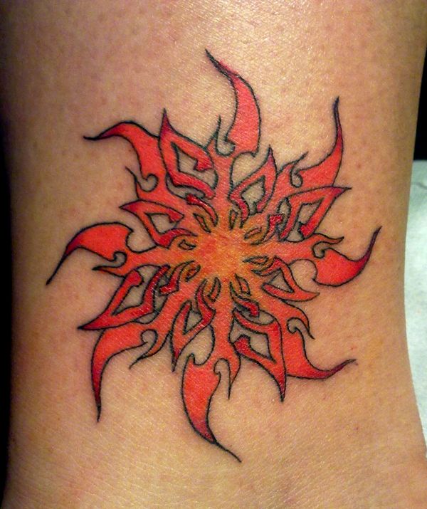 Evilzone - Tribal sun tattoo