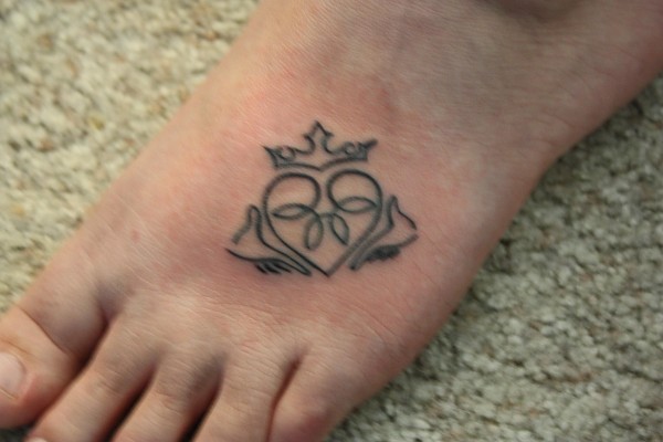 Gina - Claddagh tattoo photo