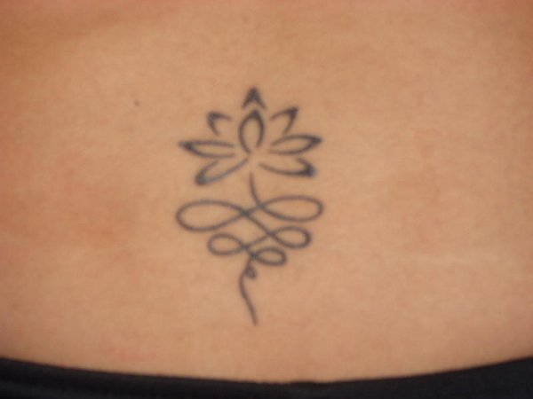 Giusy - Lotus tattoo photo