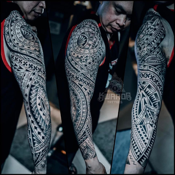 Jun - Masina sleeve tattoo