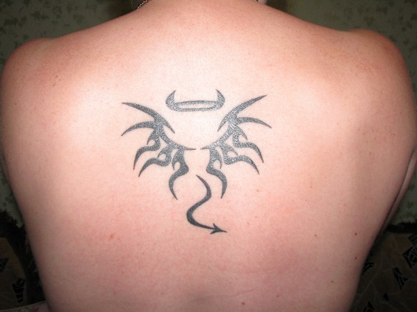 Korica - Angel devil tattoo