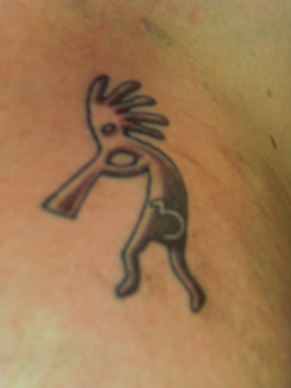 Lorenzo - Kokopelli tattoo photo