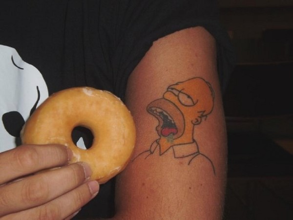 Manuel - Homer tattoo photo