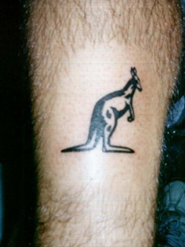 Marco - Small kangaroo tattoo