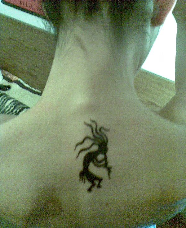 Marija - Kokopelli tattoo