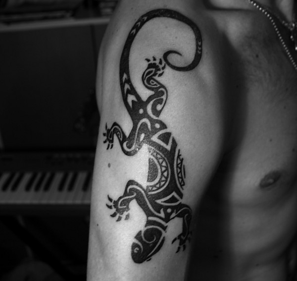 Marko - Lizard tattoo