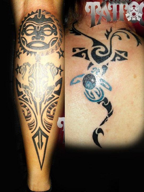 Melvin & Jahz - Polynesian tattoo photo