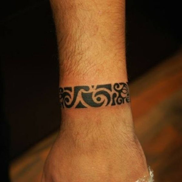 Pacho - wrist band tattoo