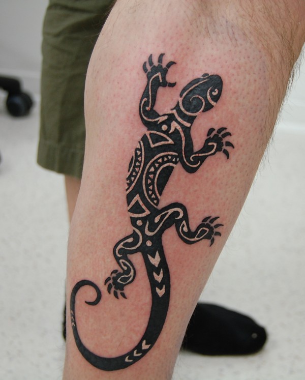 Thomas - Lizard tattoo photo