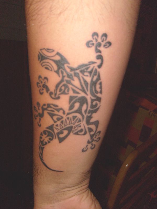 Vincenzo - Gecko tattoo photo