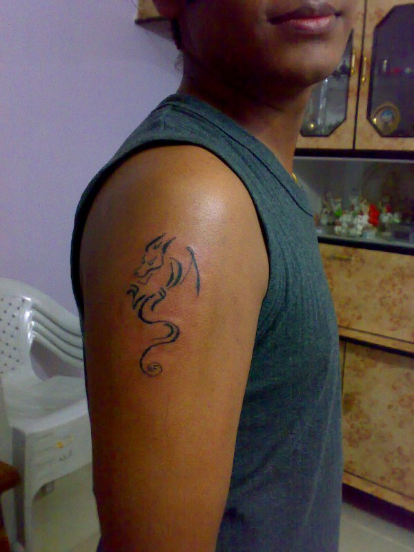 ZivenTattoos - Stylized dragon tattoo photo